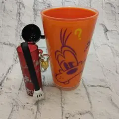 東京ディズニーランド　グーフィーカップとミッキーポップコーントング