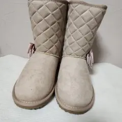 KUMIKYOKU リボン付きブーツ23センチ　新品