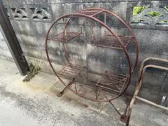 ジャンクガーデン アイアン オブジェ インテリア 鉄 錆 シャビー