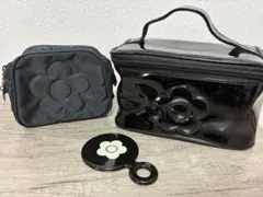 MARY QUANT バニティー　ポーチ　ミラー3点セット