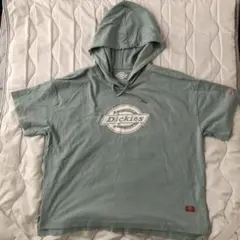 Dickies 半袖 フーディー パーカー ライトブルーのサムネイル
