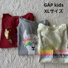 GAP kids XLサイズ 長袖Tシャツ　3枚セット