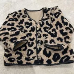 レオパード フリース アウター