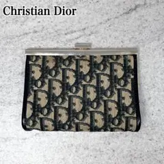 Christian Dior コインケース トロッター がま口 小物入れ ポーチ