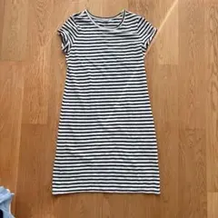 GAP ストライプ 半袖ワンピース