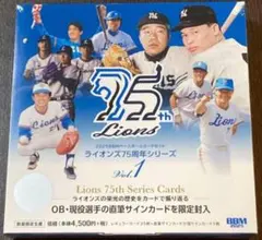 BBM 埼玉西武ライオンズ 75周年記念BOX 石井丈裕 直筆サインカード