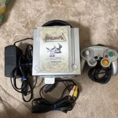 Nintendo GameCube 本体 シルバー ポケモンソフト付き