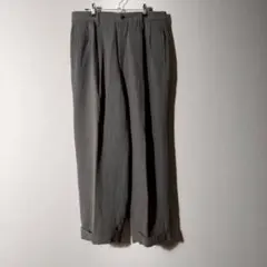 ISSEY MIYAKE MEN スラックス ワイドパンツ ウール レーヨン | Mercari