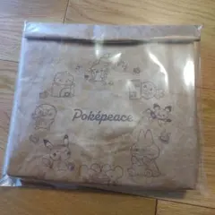 ポケピース　紙袋風ランチバッグ　ポケモン