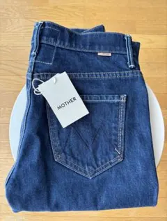 MOTHER INSIDER CROP STEP FRAY インディゴ 24のサムネイル