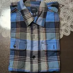 GapKids チェック柄 長袖シャツ XL