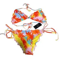 ✨新品✨ RELLECIGA水着 ビキニセット 可愛い 三角 ハイカット L