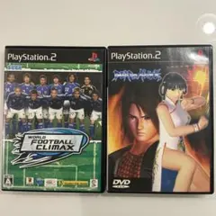 PS2 ソフト ワールドサッカー クライマックス & デッド オアライブ 2
