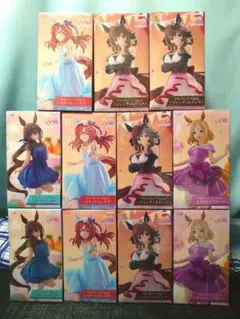 (未開封)フィギュア１１点 ウマ娘 トリオトライト