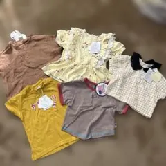 ベビー服　まとめ売り80サイズ6枚セット新品のサムネイル