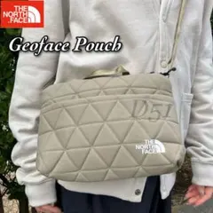 ★新品★ノースフェイス★ジオフェイスポーチ★クラシックカーキ★NM32356