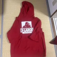 XLARGE エクストララージ プルオーバーパーカー レッド メンズ Mサイズのサムネイル