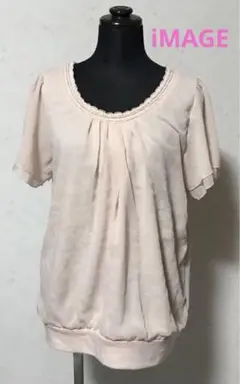 半袖トップス カットソー　iMAGE Lサイズ