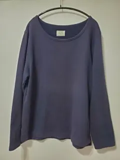 KATO(カトー)ボートネック長袖スウェット