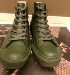 美品 コンバース ハイカット レインシューズ グリーン CONVERSEのサムネイル