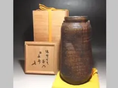 茶色の八角形備前花器 - メルカリ
