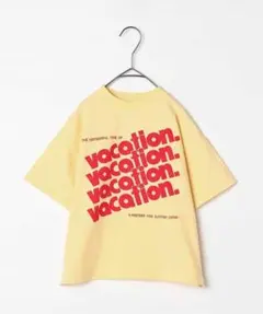 新品90-120 ノーバケーションノーサマーロゴTシャツのサムネイル