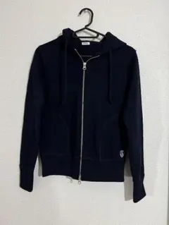 Orcival ニットパーカー　ネイビー　2