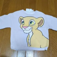 シンバ プリント 長袖トレーナー　ZARA