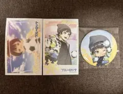 ブルーロック 蜂楽 廻 まねきねこ 缶バッジ フォトカードセット コラボ 限定