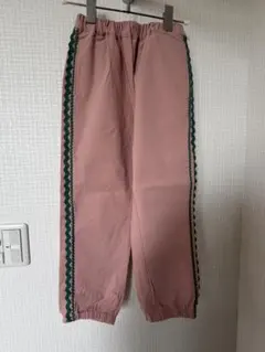 マーキーズ　サイドラインパンツ ピンク　130