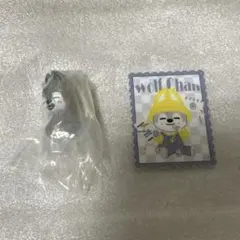 ウルフチャン　めじるしアクセサリー ＋ アクリルステッカー