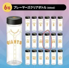 小林誠司選手　クリアボトル　セット