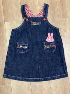 ミキハウスホットビスケッツ　ジャンパースカート