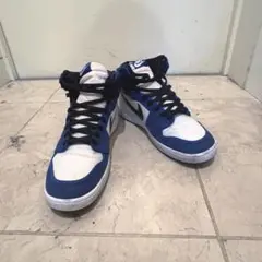 Nike Air Jordan 1 ネイビー/ホワイト ハイカットスニーカー