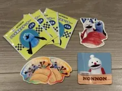 パペットスンスン　スシローコラボ　クリアカード&ステッカー