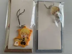 我妻善逸 ✨ 初期 ローソン ラバーストラップ & アクリルキーホルダー