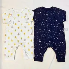 70 ロンパース 長袖 まとめ売り 冬物 キルト