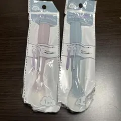 離乳食　介護食　シリコーンスプーン 2本セットのサムネイル