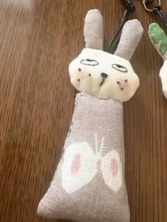 ハンドメイドミナペルホネン ぬいぐるみ キーホルダー
