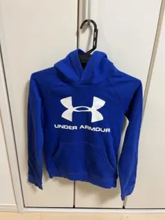 UNDER ARMOUR 青 フード付きパーカー YMD