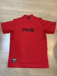 PING モックネック レッド Lサイズのサムネイル