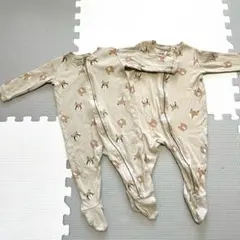 lefties 動物柄ロンパース 6-9ヶ月