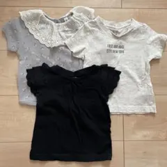 西松屋半袖3枚セット　80cm