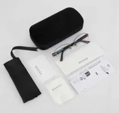 GUCCI グッチ GGゴールドサイドロゴ ハーフリム 00s Y2K - メルカリ