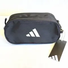 adidas 筆箱 ブラック　アディダス　ペンシルケース　タグあり　未使用品のサムネイル