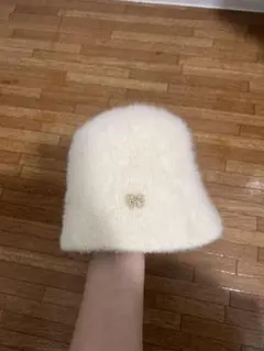 mellowneon ファーバケットハット