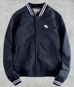 【新品未使用】大きいサイズネイビー ジップアップジャケット