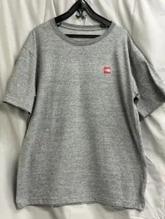 ノースフェイススモールボックスロゴTシャツL/NT31955/ミックスグレー