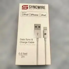 SYNCWIRE Data Sync & Charge Cable 6.6ft