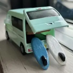 サーフィン インテリア 「お手軽サーフトリップ気分」ダイハツ ハイゼット